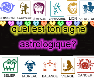 les signes astrologique